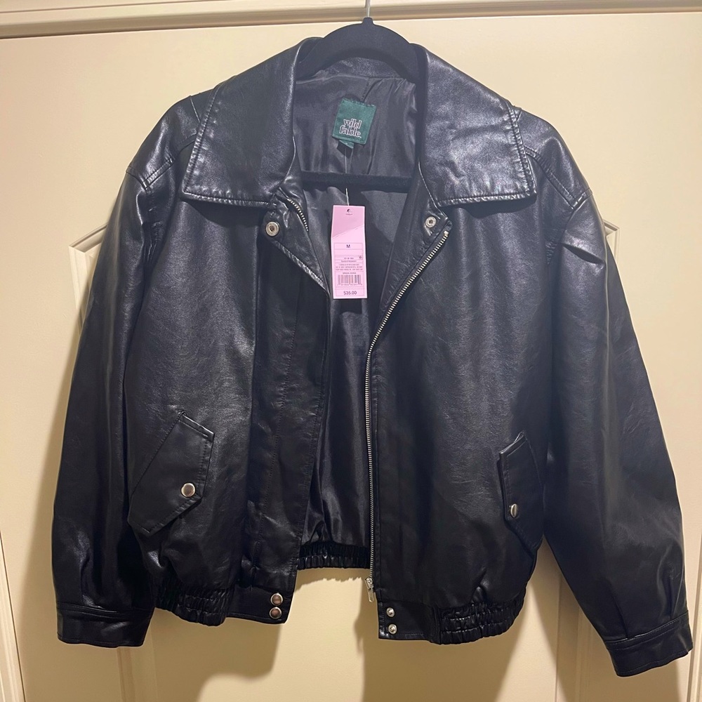 Wild Fable Faux Leather Jacket 🖤